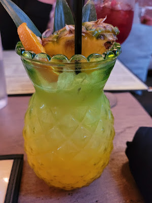 Pineapple cocktail at Bobby Q's, Phoenix