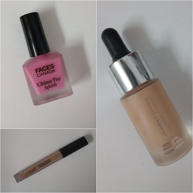 My Recent Purchases from Faces Canada