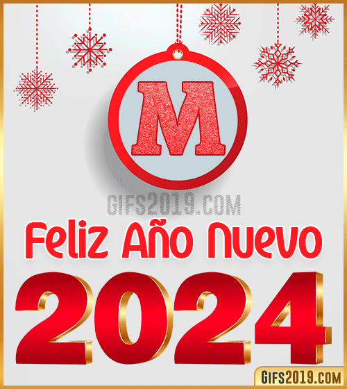 feliz año nuevo 2024 gif M