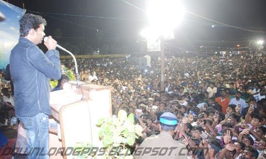 Photos Actor Vijay Protest Meet In Nagapattinam stills film pics