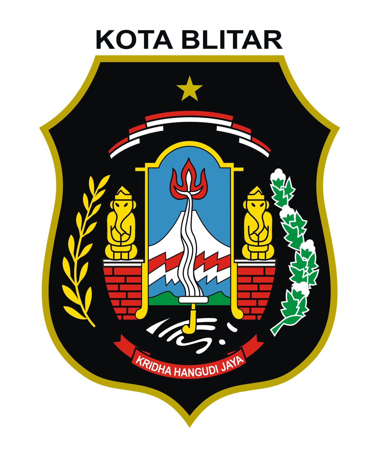 LogoVECTORcdr:  Logo Kota Blitar 