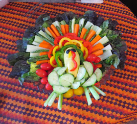 turkey vegetable platter