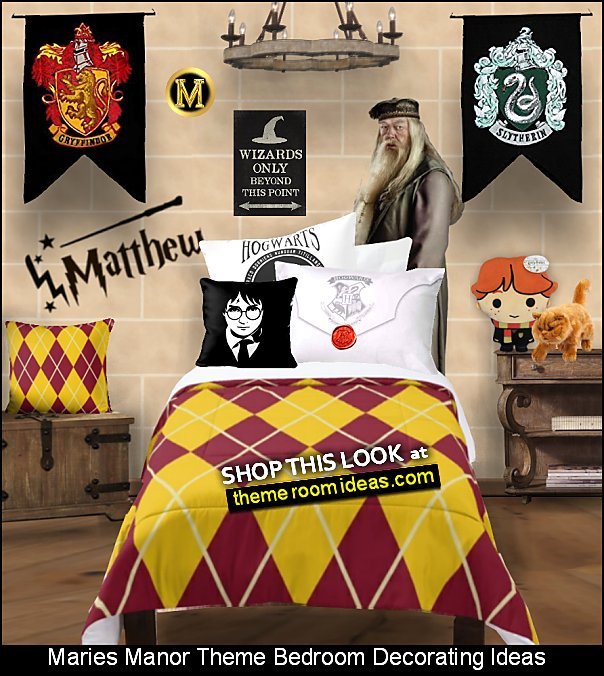 Harry Potter wall Banners harry potter bedding  izarding World of Harry Potter