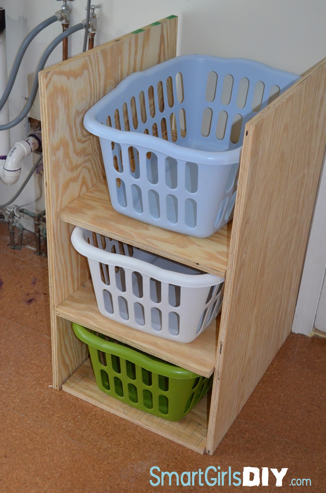 Laundry Basket Shelf
