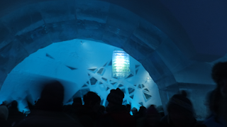 Icehotel sweden, Kiruna. Best new year, unique new year