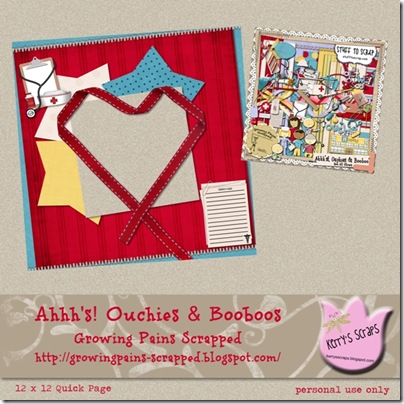 Ahhh's! Ouchies & Booboos Preview