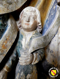 BULGNEVILLE (88) - Haut-relief : La légende des trois Maries (XVIe siècle)