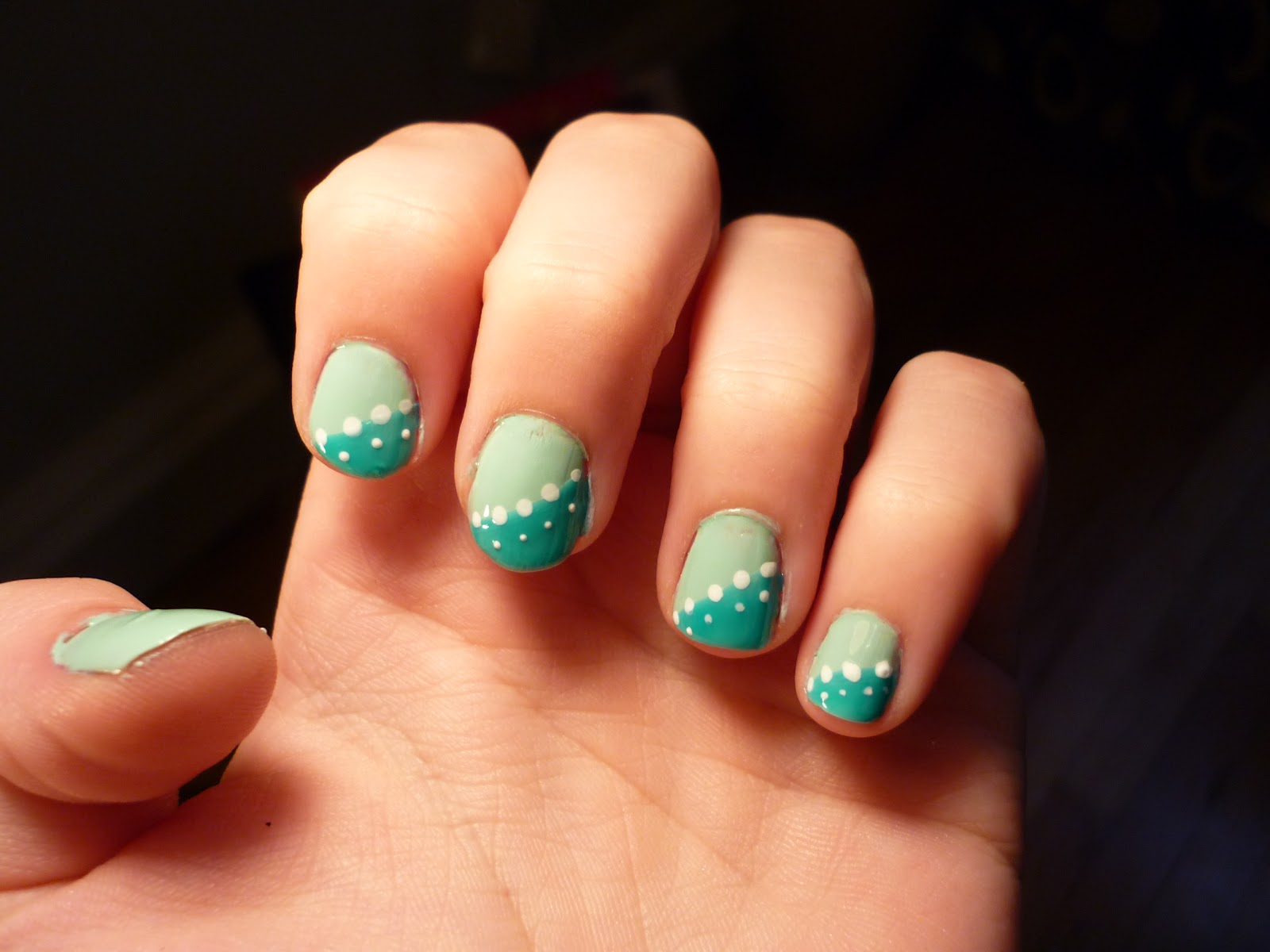  thing: Adorable, quick and easy step by step Nail design tutorial