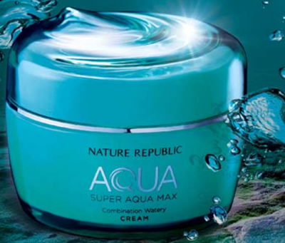 Nature Republic Super Aqua Max Combination Watery Cream Review | Healthbiztips