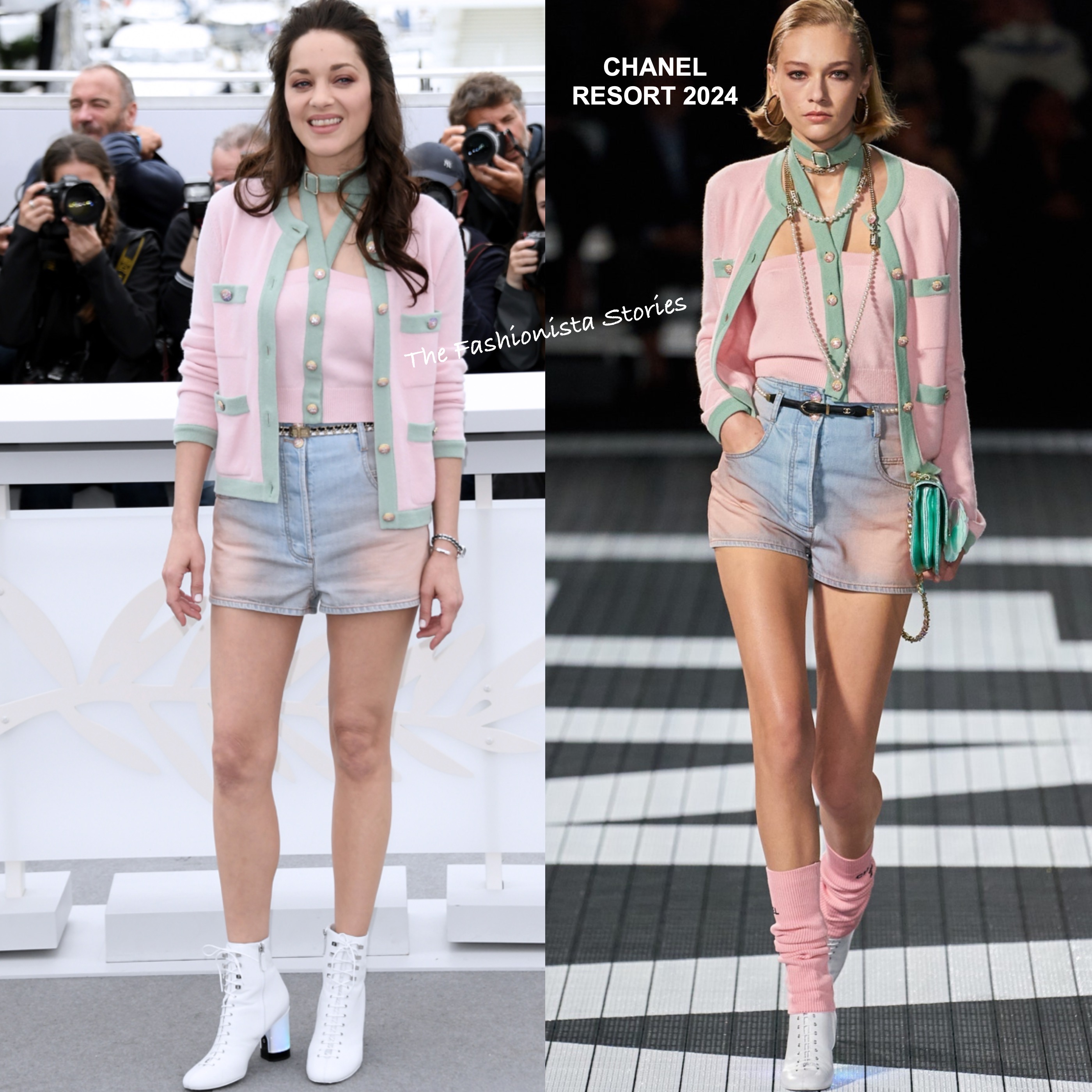 Marion Cotillard in Chanel at the ''Little Girl Blue'' 76th Cannes Film  Festival Photocall & Premiere