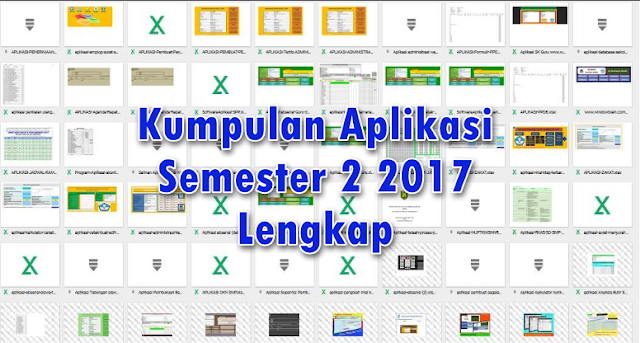 Download Kumpulan Aplikasi Pendidikan Semester 2 2017 Lengkap 