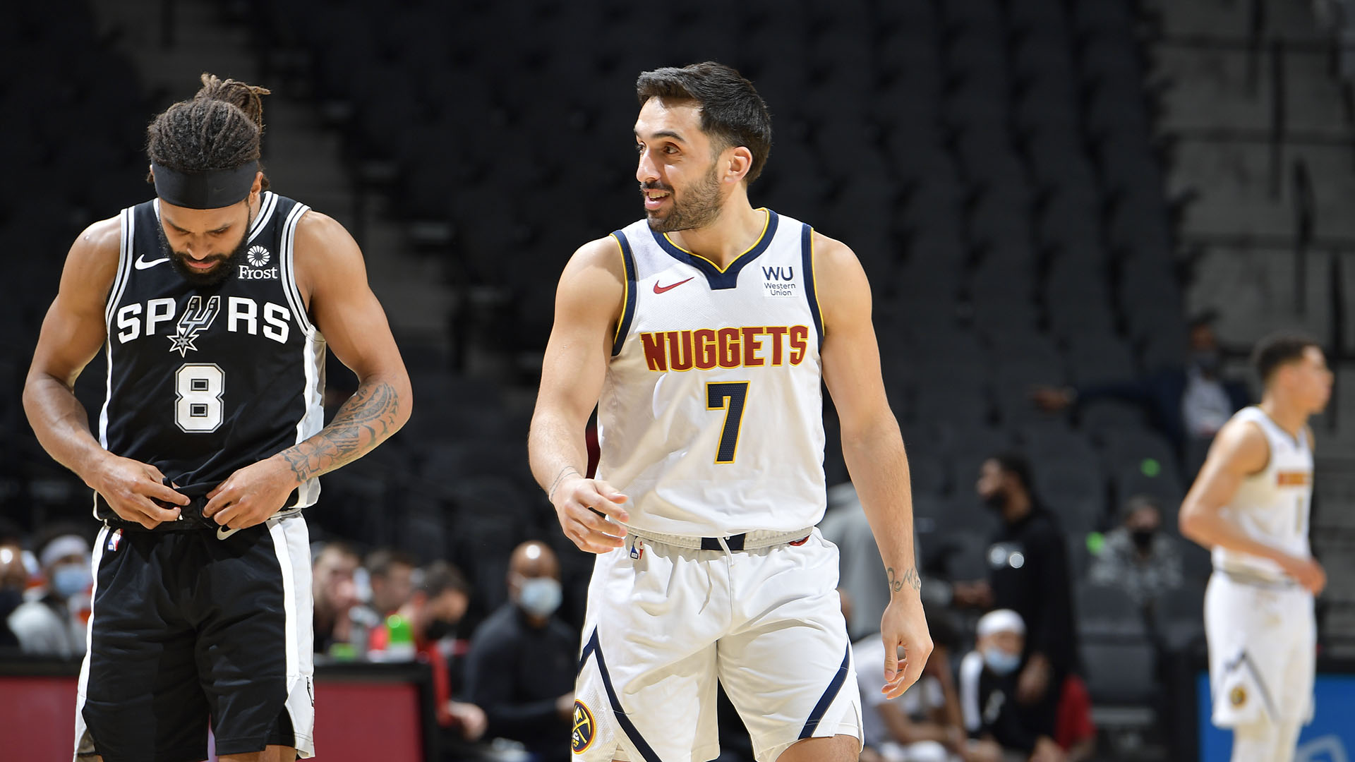 Denver Nuggets, con Campazzo, puso fin a su buena racha y perdió con San Antonio Spurs