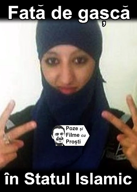 Fata de gasca din Statul Islamic