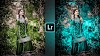 Lightroom photo editing | Aqua and black effect Lightroom photo editing tutorial