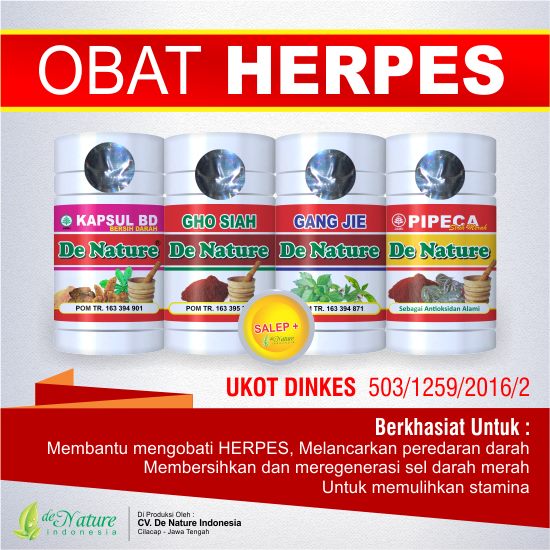 obat herpes alami