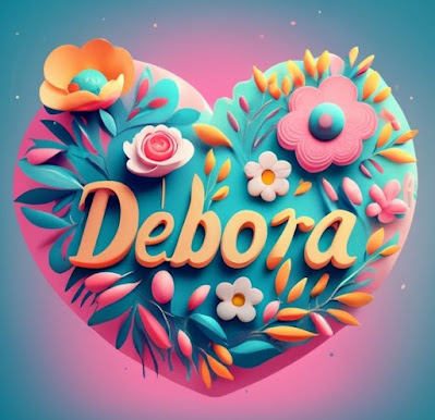 imagen con el nombre Debora en 3D