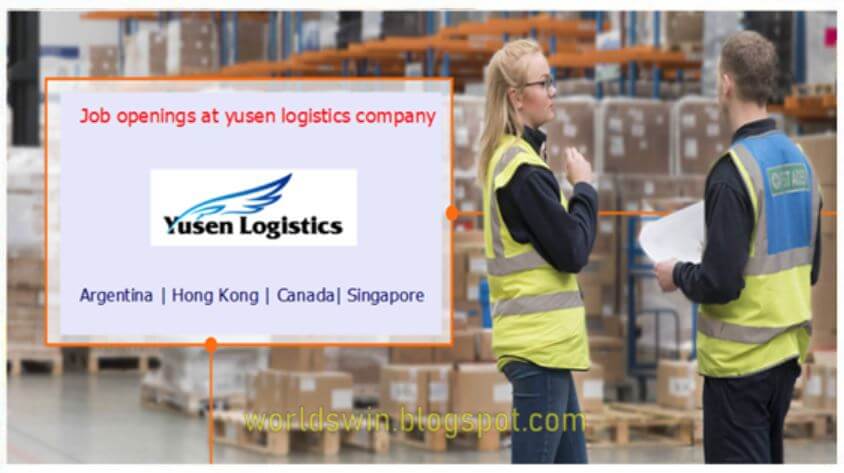 Job openings at yusen logistics company