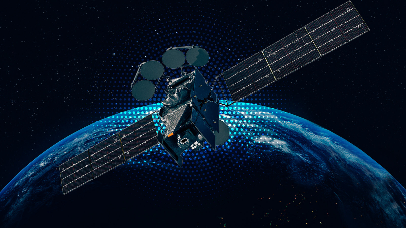 Illustration of Intelsat 40E, TEMPO's commercial satellite host