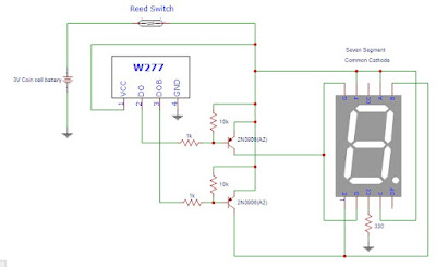 Magnet polarity detector