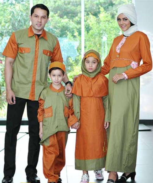 Model Baju Lebaran Keluarga Terbaru Tahun 2019