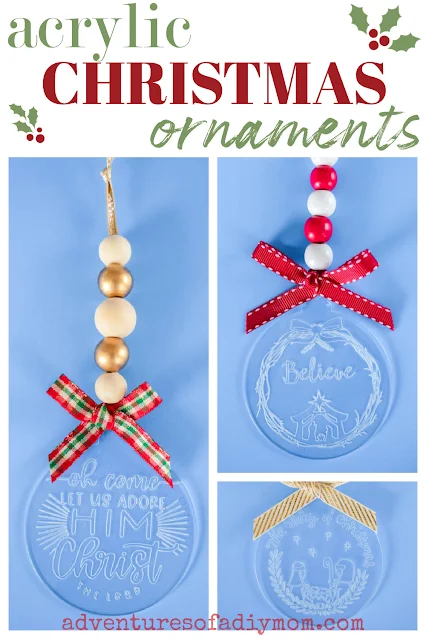 acrylic Christmas ornaments