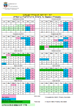 CALENDARIO ESCOLAR 2012-13