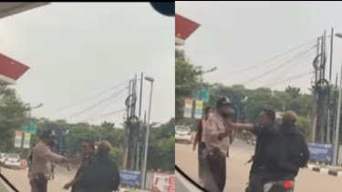 Viral! Enggan Ngantri, Pria Beratribut Ormas Marah-marah Karena Tak Dilayani, Bikin Netizen Geram  