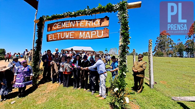 San Juan de la Costa: Inauguran cementerio Eltuwe Mapu de Aleucapi