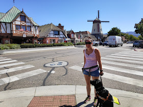 Pili y Leia en Solvang