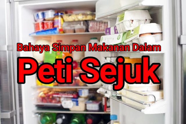 Bahaya Menyimpan Makanan Di Dalam Peti Sejuk