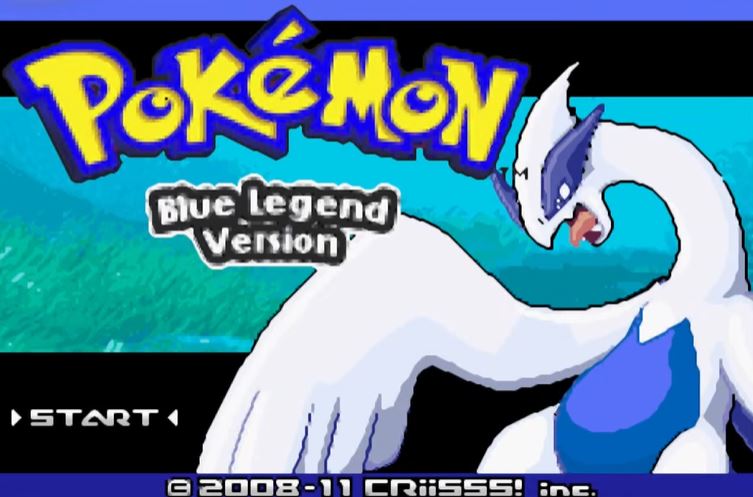 Pokemon Blue Legend para GBA Imagen Portada
