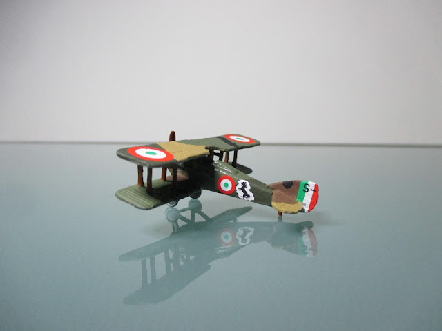 1/144 Spad XIII Baracca diecast metal aircraft miniature