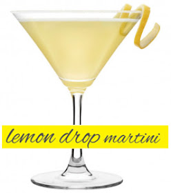 lemon drop cocktail, vodka, triple sec, sugar, lemon juice, martini