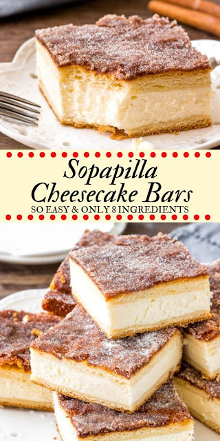 Sopapilla Cheesecake Bars