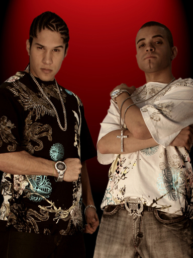 In this week Chino and Nacho were number 2 with the song Tu Angelito.