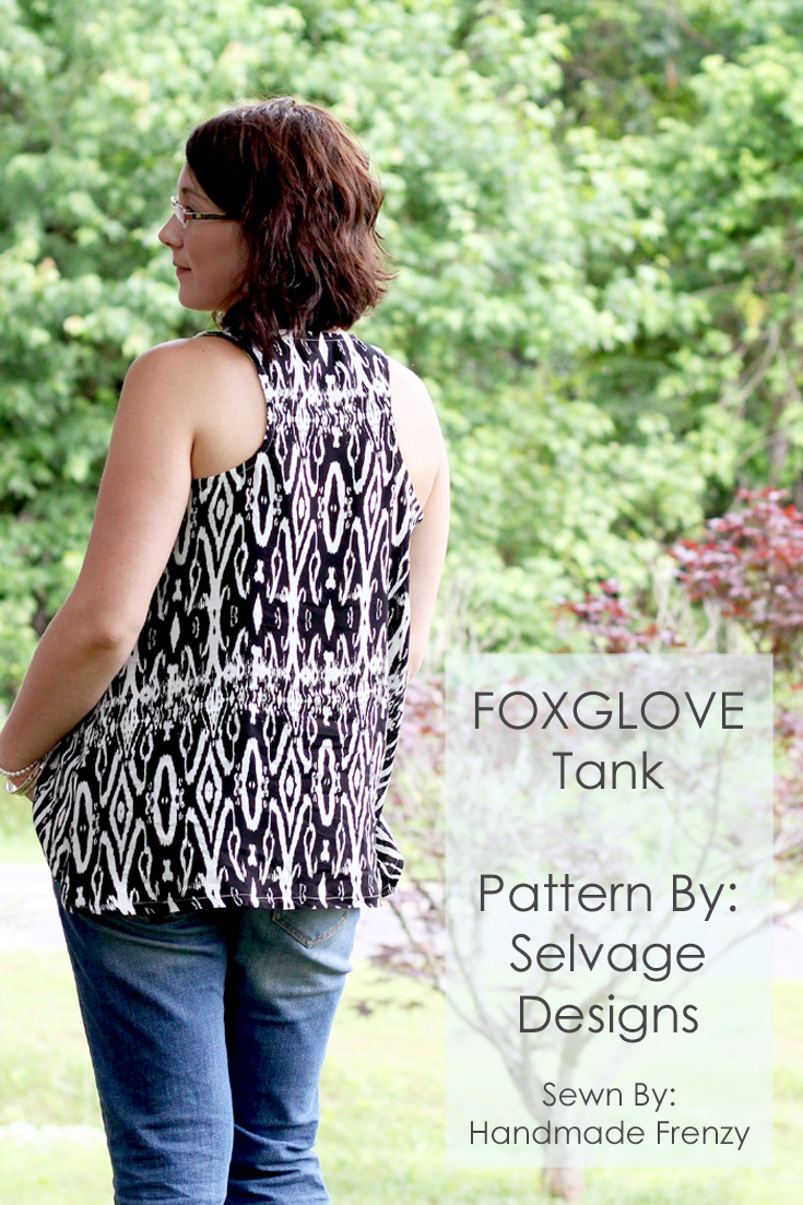 Foxglove Tank - Sewing Pattern by Selvage Designs