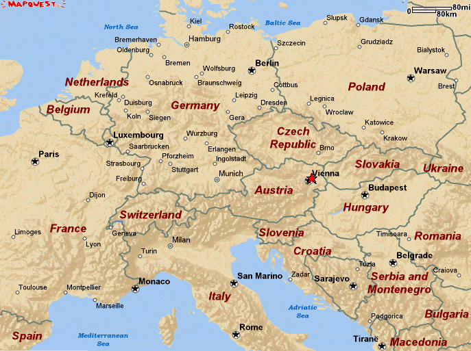 labeled map of oceans