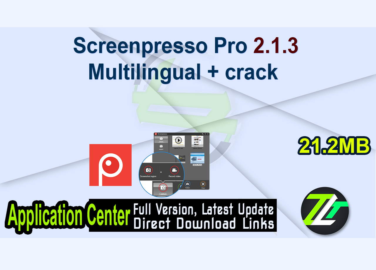 Screenpresso Pro 2.1.3 Multilingual + crack 