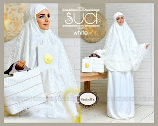 MUKENA  SUCI  WHITE