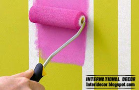 How to paint stripes on wall, striped walls, stripe painting