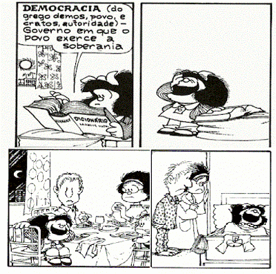 quadrinhos(tirinhas) critica social de mafalda