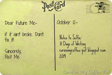 october 12 post card