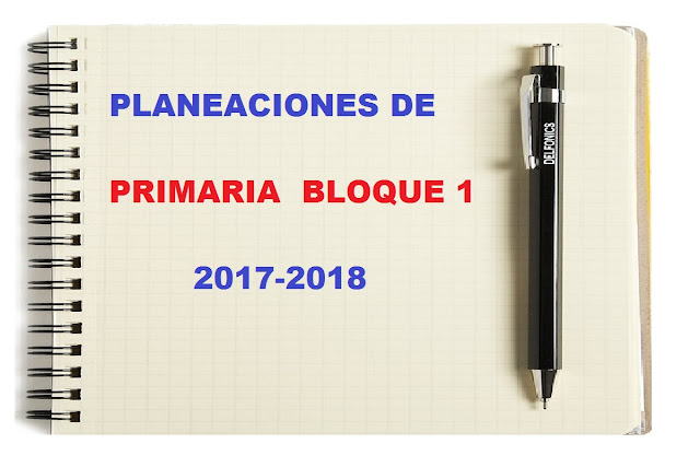 Planeaciones Gratis Primaria Bimestre 1 2017-2018 Primero a Sexto