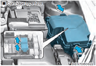 Cartridge type fuse