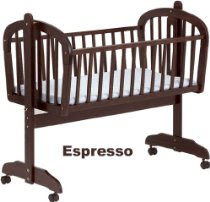 DaVinci Futura Cradle in Espresso