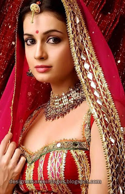 Dia Mirza in Bridal Wear