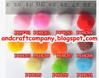 jual pompom bulu