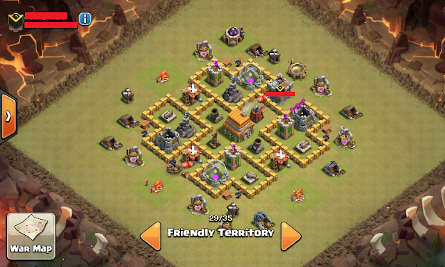 Base TH 6 TERKUAT Clash Of Clans