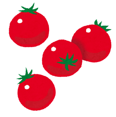 ミニトマト・プチトマトのイラスト