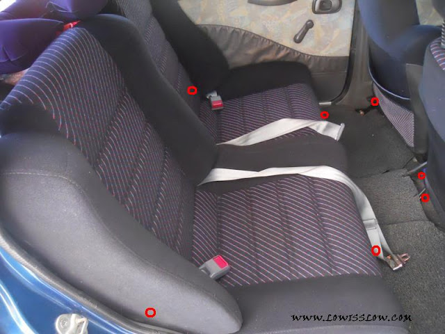 LIFE WITH MACHINE: DIY: Replace Kancil's Seat with 
